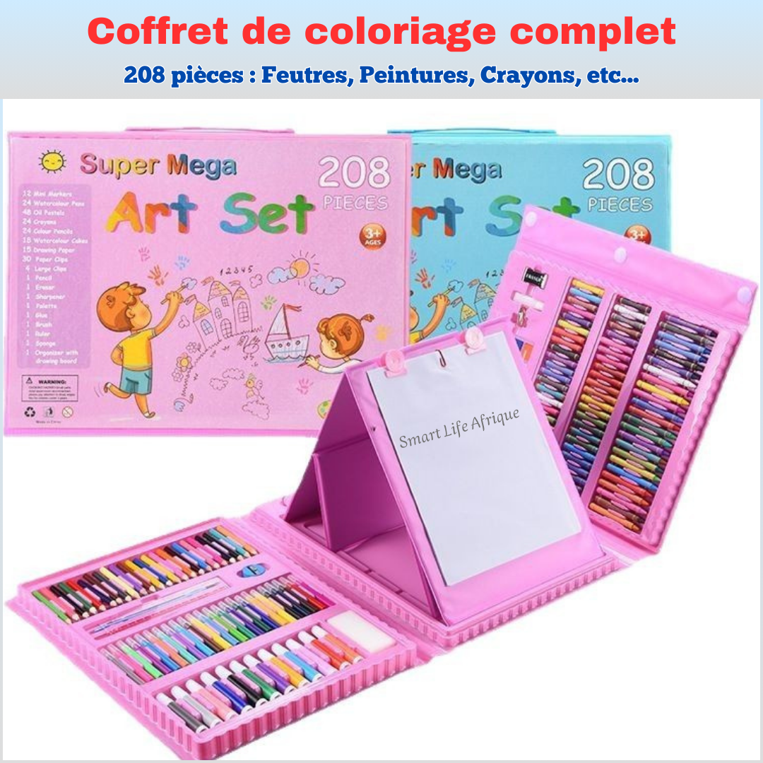 Coffret de coloriage complet
