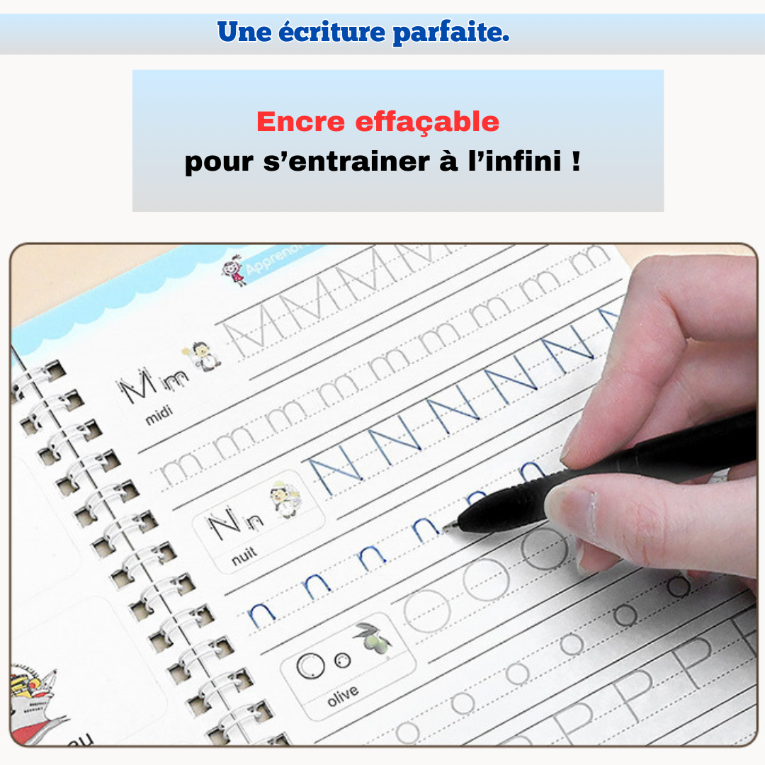 Coffret de Cahiers Magiques : Mathématiques, Alphabet, etc...