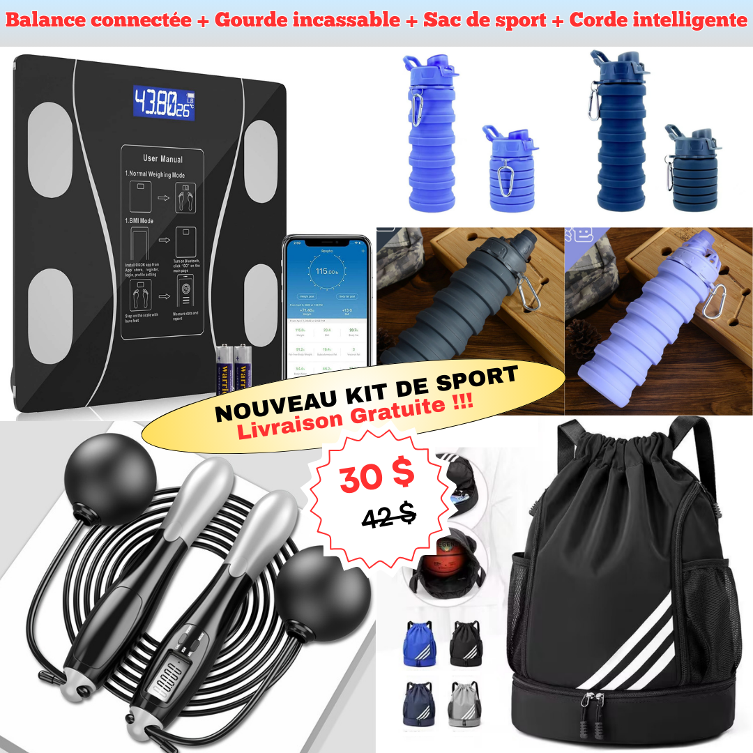 Coffret de Sport = 30 Dollars