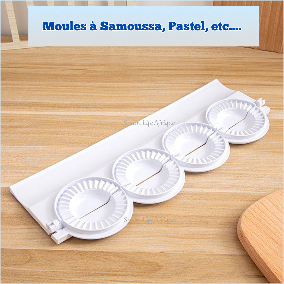 Moules 4 en 1 à Pastels - Samoussa